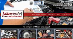 Desktop Screenshot of lakewoodtransmission.com